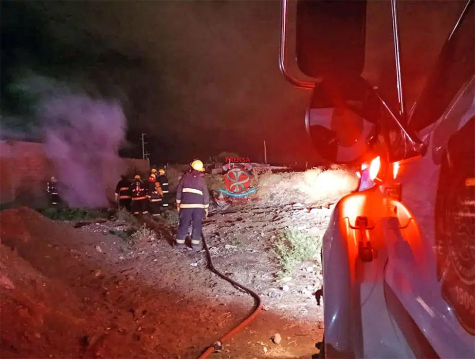 FALLECIÓ CALCINADO UN HOMBRE EN EL BARRIO QUINTA 25